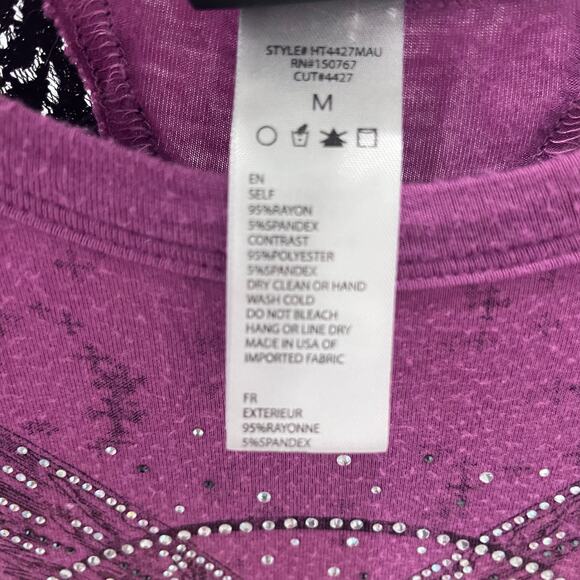 Harley-Davidson Women's MD Harmonious Embellished Sleeveless Laced Tank Top - Picture 4 of 5